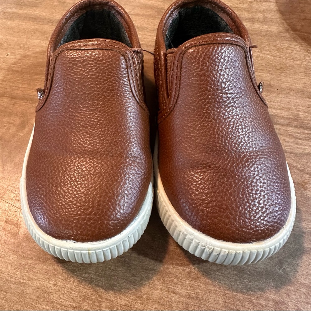 Carter’s Toddler Boys Ricky Slip-on Brown Size 6 Shoes Casual Sneakers - Picture 4 of 6